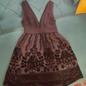 Velvet lo-back semiformal dress 👗